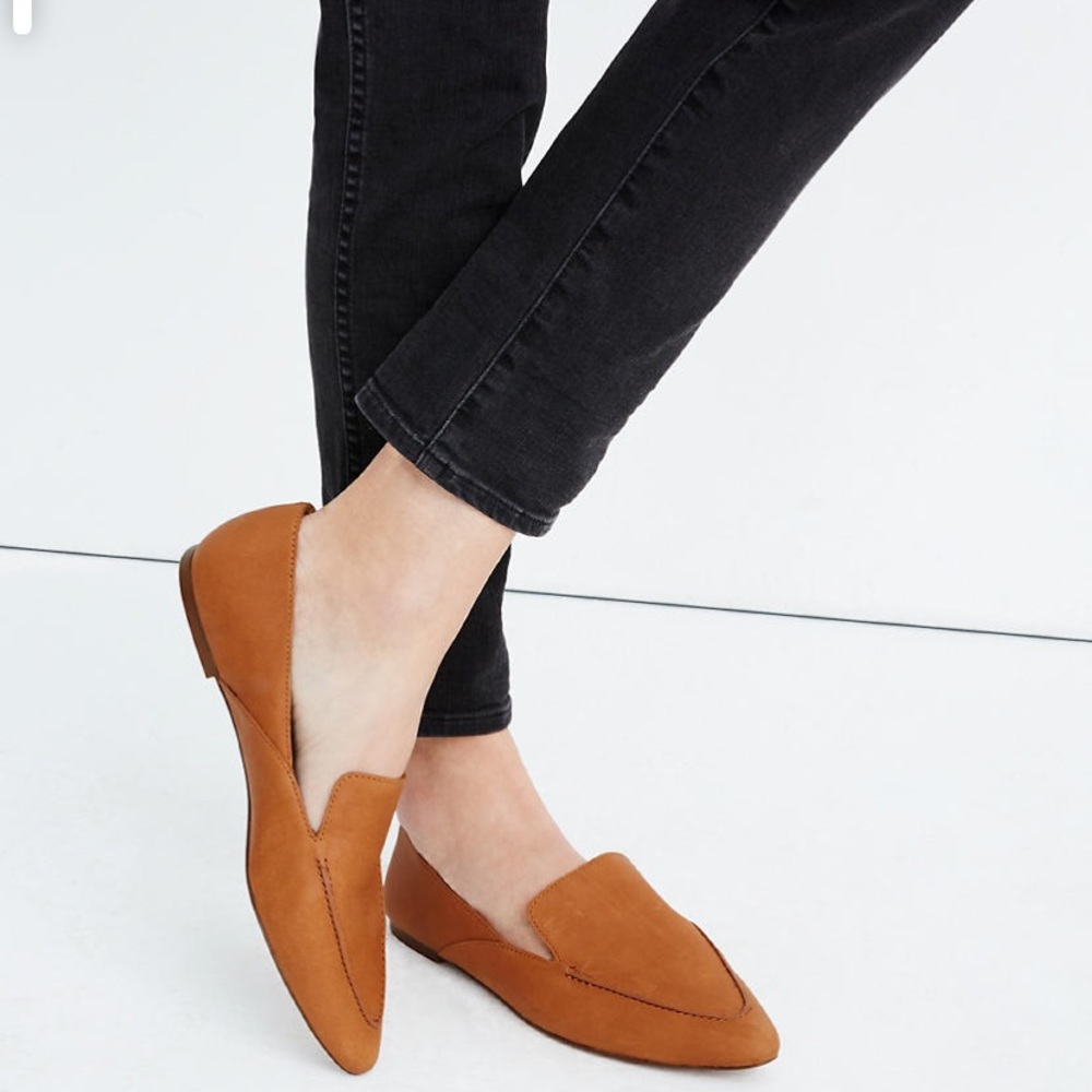Madewell Frances Skimmer Leather Loafer